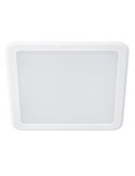 MESON Luminária embutida LED quadrada de óptica entrelaçada, brilho reduzido 16,5W 1200Lm/1280Lm 3000K/4000K