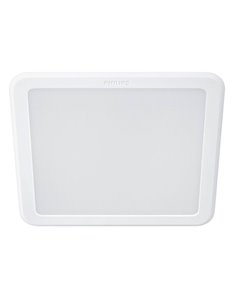 Downlight LED cuadrado de óptica entrelazada MESON, deslumbramiento reducido 16,5W 1200Lm/1280Lm 3000K/4000K