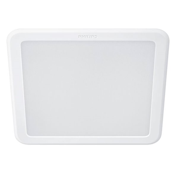 Downlight LED cuadrado de óptica entrelazada MESON, deslumbramiento reducido 16,5W 1200Lm/1280Lm 3000K/4000K