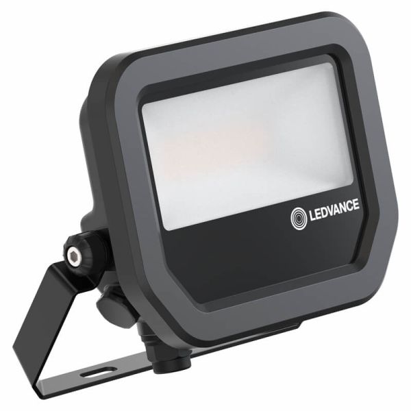LED-Strahler für Außen Schwarz FL 10...