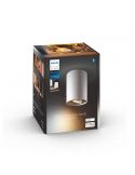 Foco LED regulable inteligente individual Pillar blanco embalaje
