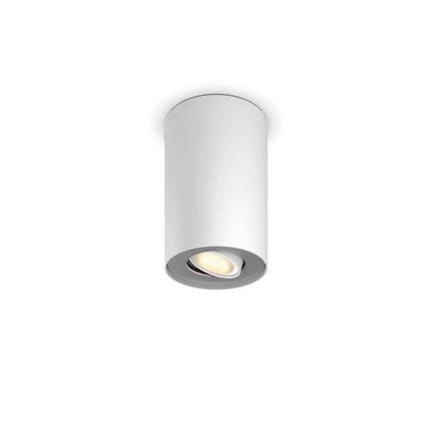 Foco LED regulable inteligente individual Pillar blanco