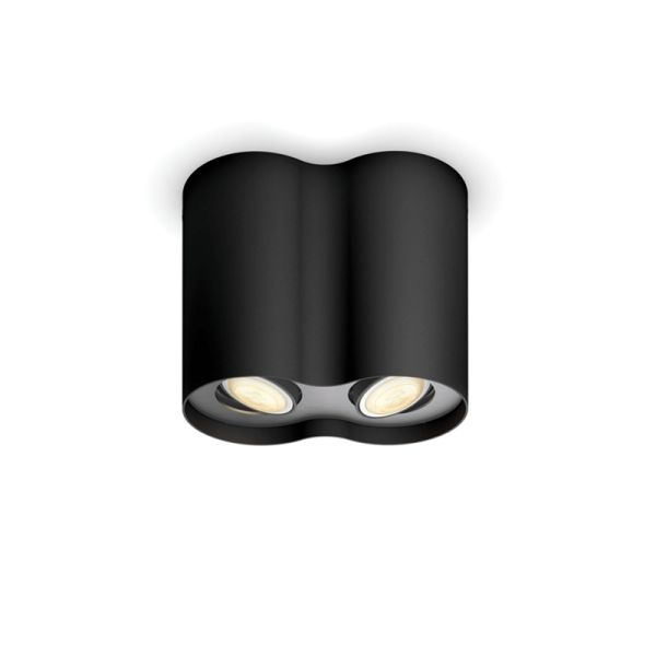 Foco LED de techo doble Pillar Hue inteligente