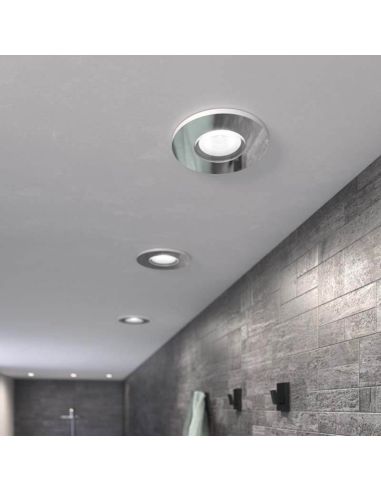 Downlight empotrable Adore para baño White Ambiance (pack 3 uds) ambiente
