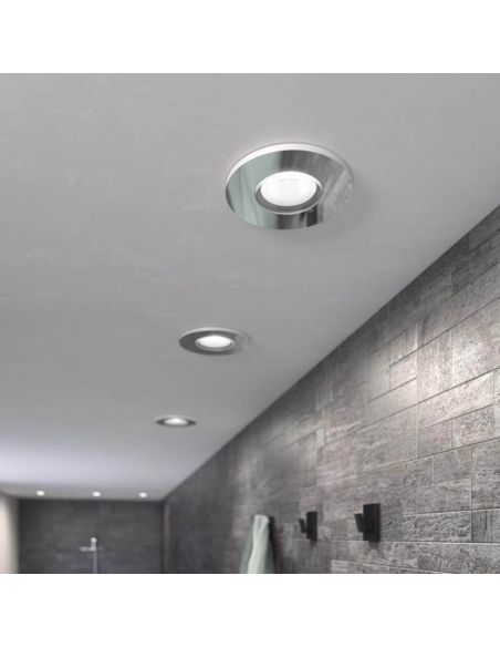 Downlight empotrable Adore para baño White Ambiance (pack 3 uds) ambiente
