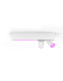 Plafonnier LED Philips Hue Centris 2L Blanc avec 2 Spots RGB Adressables