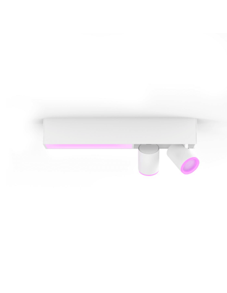 Plafón LED Philips Hue Centris 2L Blanco con 2 Focos Direccionables RGB