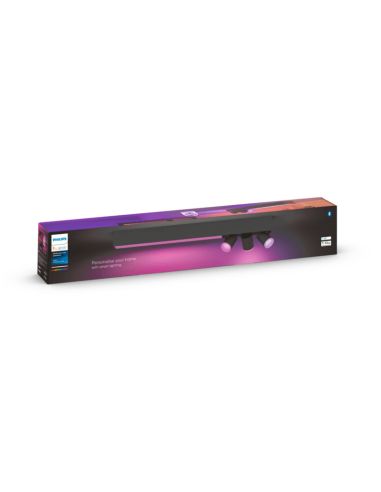 Plafón de techo LED integrado Centris Hue blanco 36W caja producto| LeonLeds