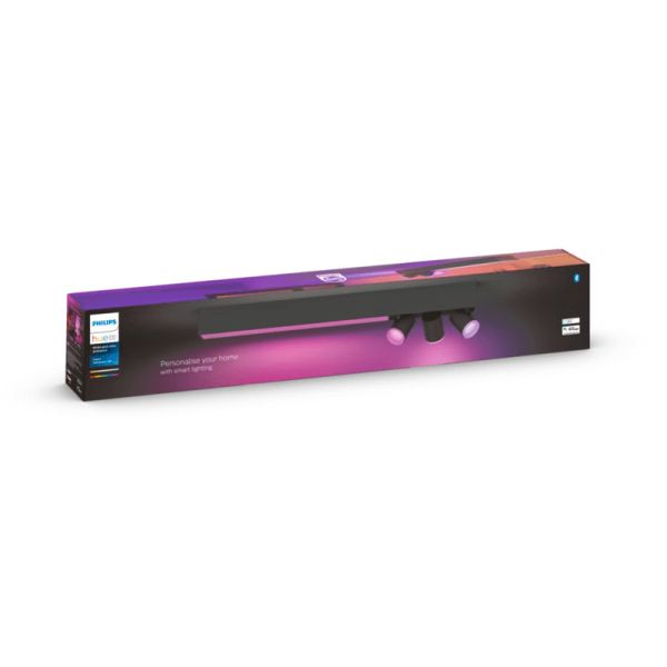 Plafón de techo LED integrado Centris Hue blanco 36W caja producto| LeonLeds