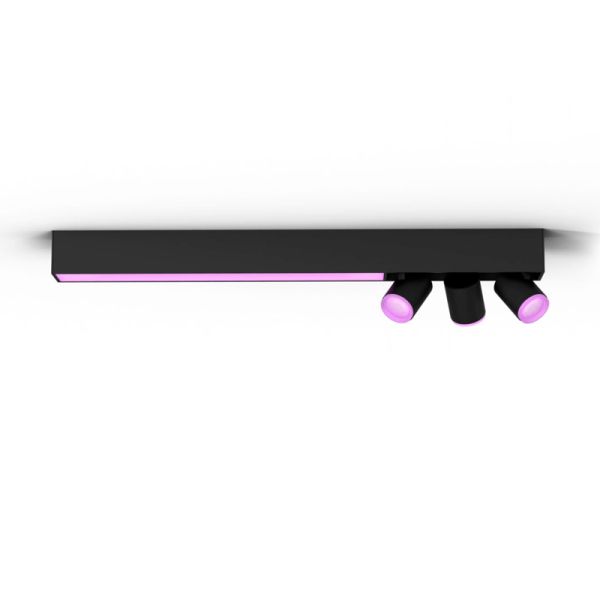 Plafón de techo LED integrado Centris Hue blanco 36W | LeonLeds