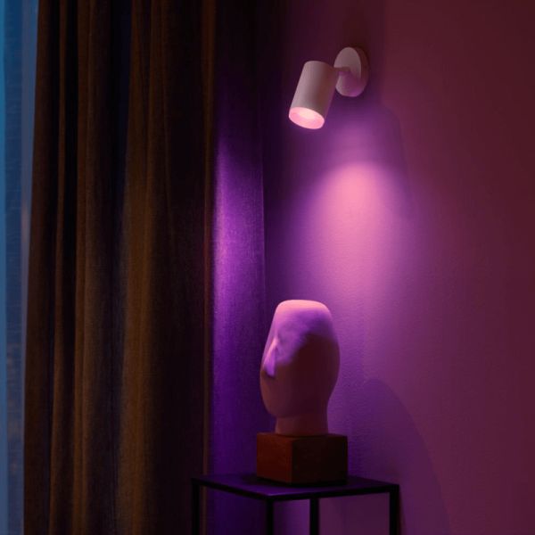 Lumière d'ambiance LED intelligente blanche Fugato Philips Hue