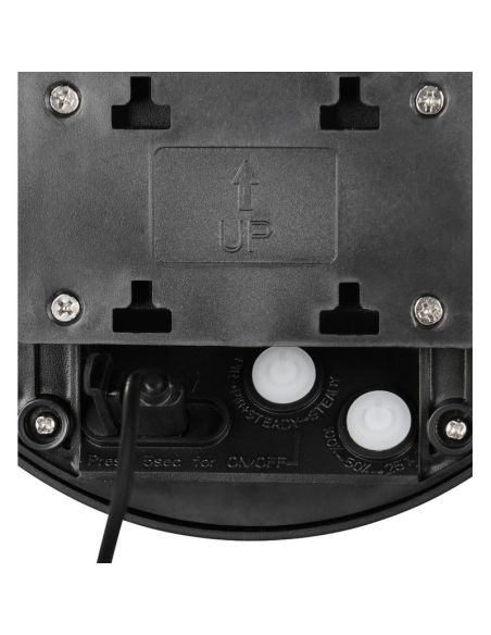 Aplique solar de parede externa COBRE com sensor de movimento | LeonLeds