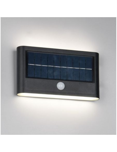 Aplique de Pared RAMOS Solar con Sensor de Movimiento | LeonLeds