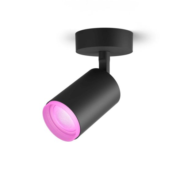 Foco LED negro Inteligente Fugato Philips HUE