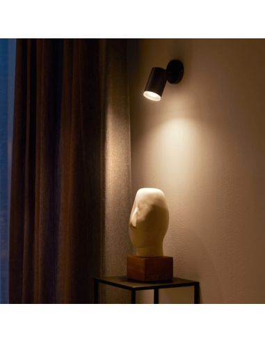 Lampe d'ambiance LED noire intelligente Philips HUE Fugato