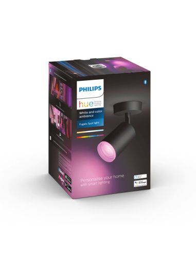 Emballage du spot LED Philips HUE Fugato Smart Black