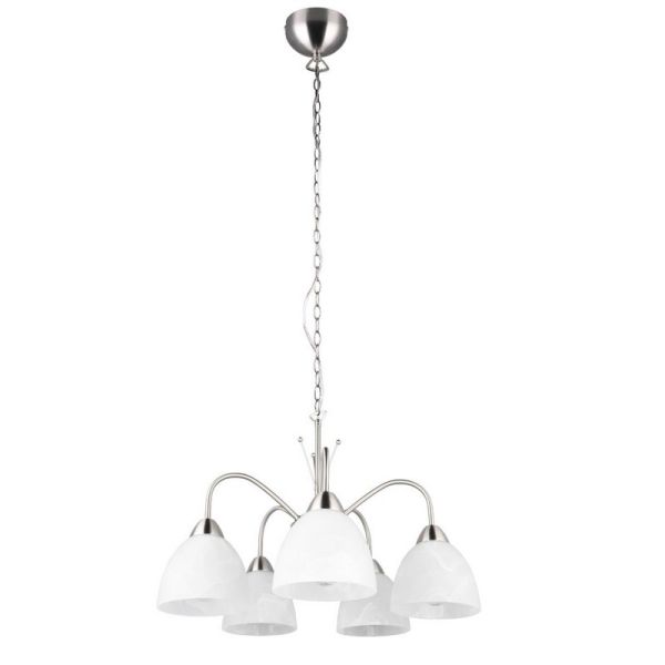 Lámpara de Techo 5 Pantallas DOBBY Estilo Clásico | LeonLeds