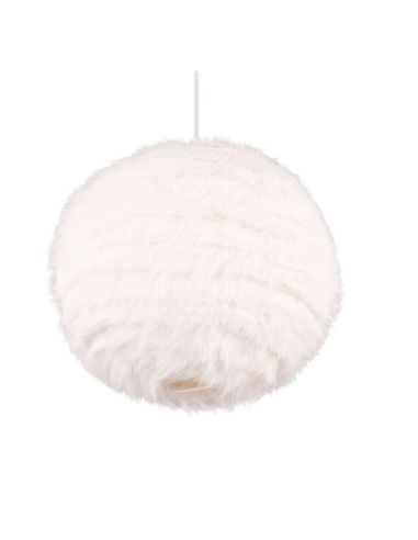 Lámpara Colgante FURRY Esponjosa y Acogedora Ø35cm | LeonLeds