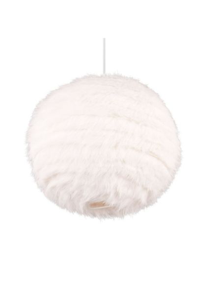 Lámpara Colgante FURRY Esponjosa y Acogedora Ø35cm | LeonLeds