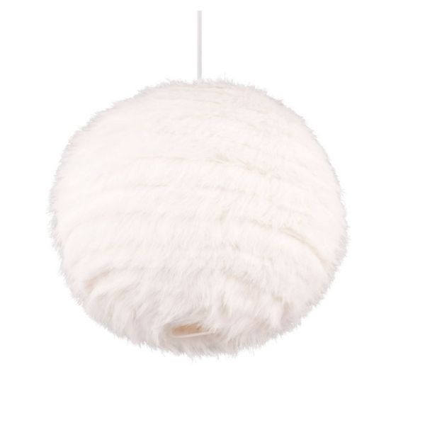 Lampe à suspension FURRY moelleuse et confortable Ø35cm | LeonLeds