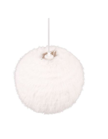 Lámpara Colgante FURRY Esponjosa y Acogedora Ø35cm | LeonLeds