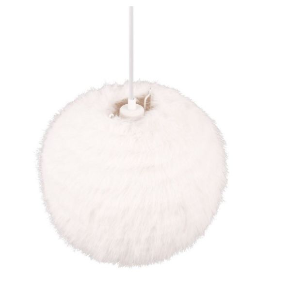 Lámpara Colgante FURRY Esponjosa y Acogedora Ø35cm | LeonLeds