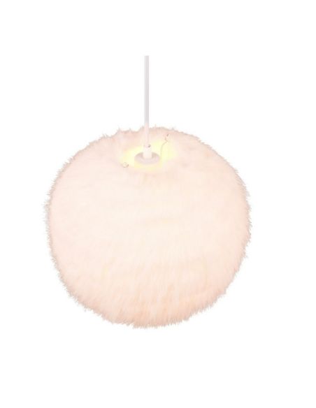 Lámpara Colgante FURRY Esponjosa y Acogedora Ø35cm | LeonLeds