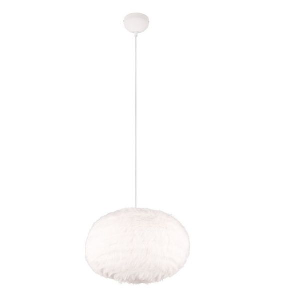 Lámpara Colgante FURRY Esponjosa y Acogedora Ø50cm | LeonLeds