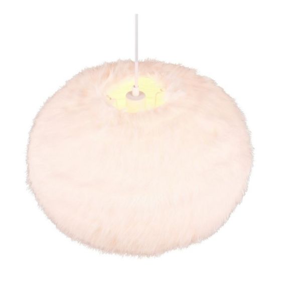 Lampe à suspension FURRY moelleuse et confortable Ø50cm | LeonLeds