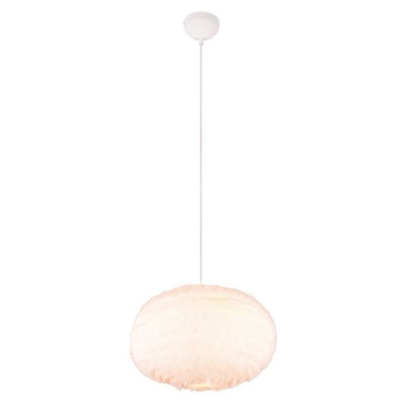 Lámpara Colgante FURRY Esponjosa y Acogedora Ø50cm | LeonLeds