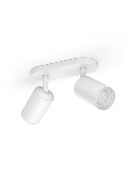 Foco inteligente 2 luces Fugato detalle producto| LeonLeds