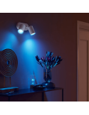 Foco inteligente 2 luces Fugato foto ambiente| LeonLeds