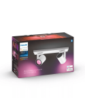 Foco inteligente 2 luz Argenta caja producto| LeonLeds