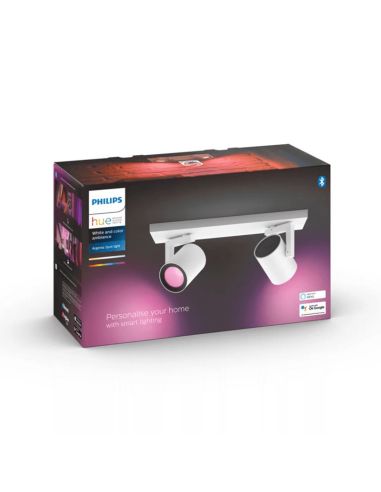 Foco inteligente 2 luz Argenta caja producto| LeonLeds