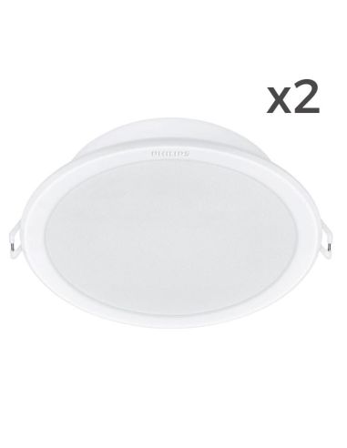 Pack de 2 downlight LED encastrable...