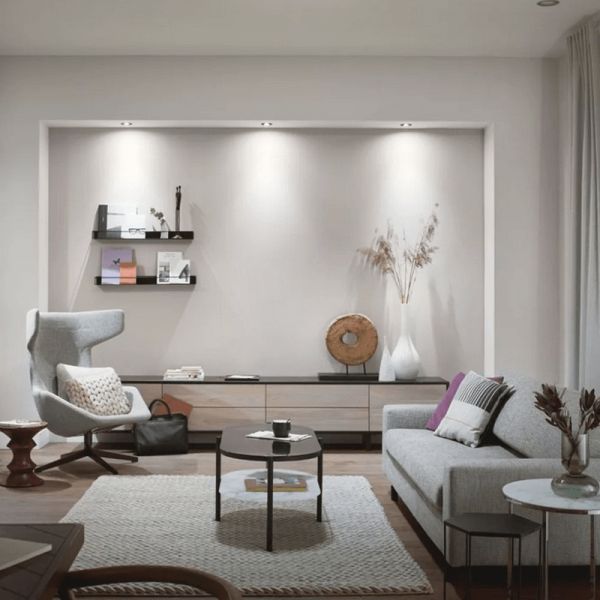 Pack de 3 focos inteligentes Centura Philips Hue luz blanca| LeonLeds