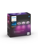 Pack de 3 focos inteligentes Centura Philips Hue caja producto| LeonLeds