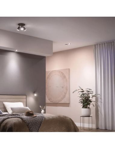 Foco empotrable LED inteligente Philips Hue Centura luz blanca| LeonLeds