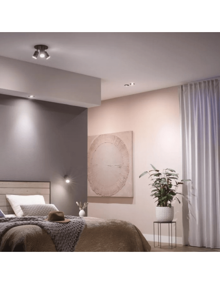 Refletor embutido LED inteligente Philips Hue Centura luz branca | LeonLeds