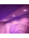 Foco LED inteligente redondo Philips Hue Centura blanco luz rosa