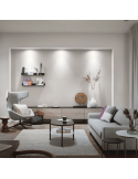 Foco LED inteligente cuadrado Philips Hue Centura cuadrado luz rosa