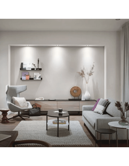 Foco LED inteligente cuadrado Philips Hue Centura cuadrado luz rosa