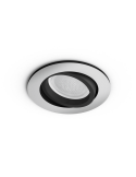Foco LED inteligente redondo aluminio Philips Hue Centura apagado