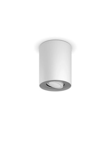 Foco LED individual inteligente Pillar blanco Hue White detalle producto