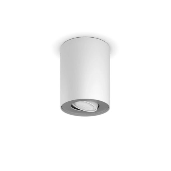 Foco LED individual inteligente Pillar blanco Hue White detalle producto