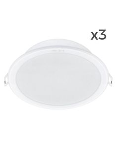 Pack de 3 downlight LED...