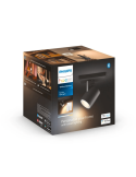 Foco LED individual Runner negro caja producto