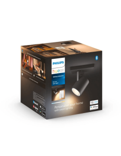 Foco LED individual Runner negro | LeonLeds 2
