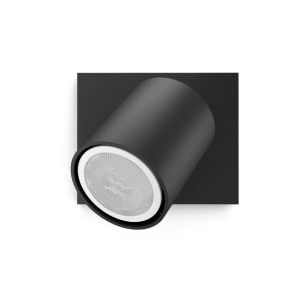 Foco LED individual Runner negro detalle producto