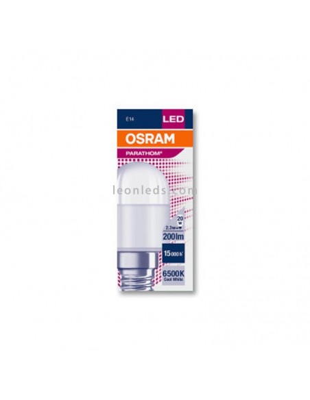 Osram Parathom T26 2,3W 827 Cálida Sustitución 20W Bombilla LED Osram Parathom LED  para nevera | LeonLeds Iluminación
